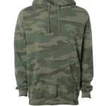 IND4000 Camo - Heavyweight Hooded Pullover
