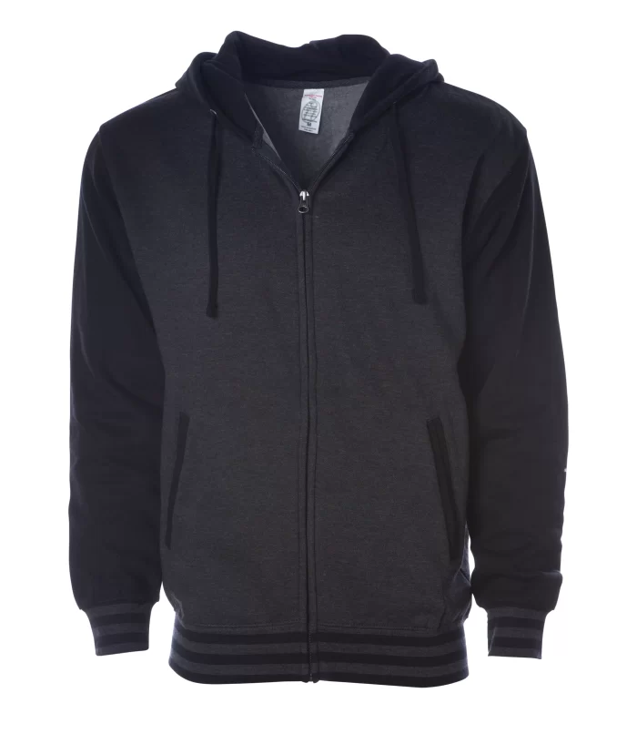 Unisex Heavyweight Varsity Zip Hood - Image 4