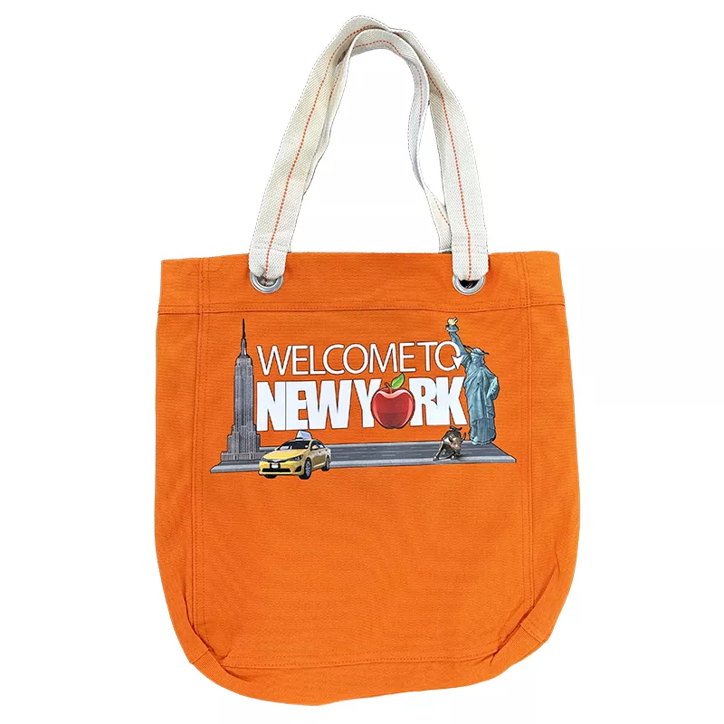 IMG_8711 Medium Tote Bag - W2NY Branded - Orange - Image 1