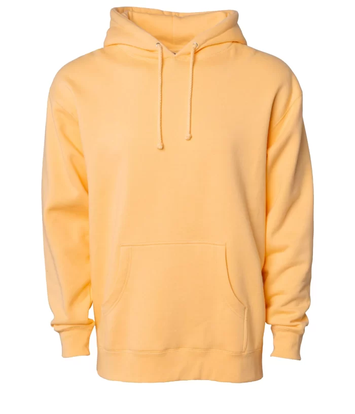 IND4000 Pastels - Heavyweight Hooded Pullover Sweatshirt - Image 3