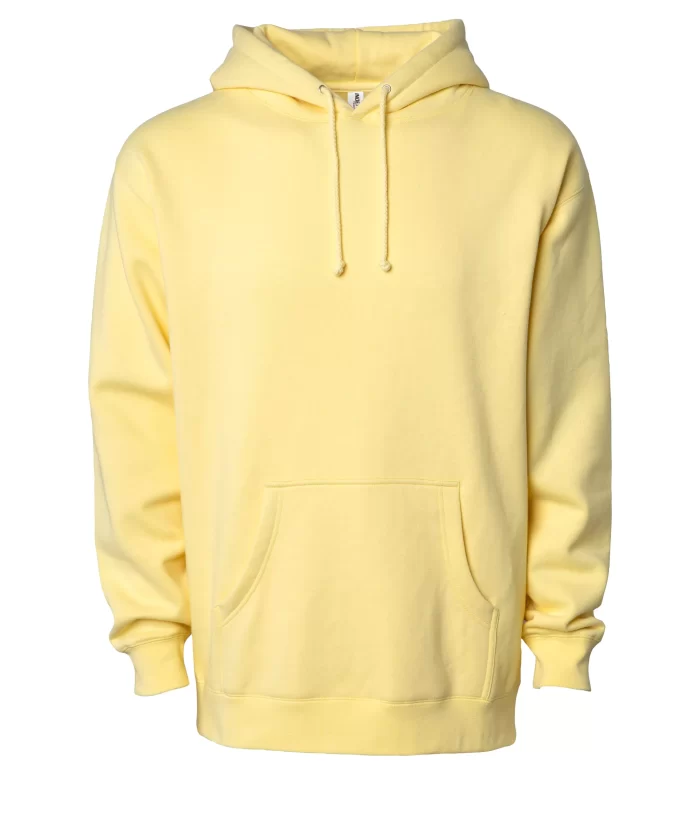 IND4000 Pastels - Heavyweight Hooded Pullover Sweatshirt - Image 4
