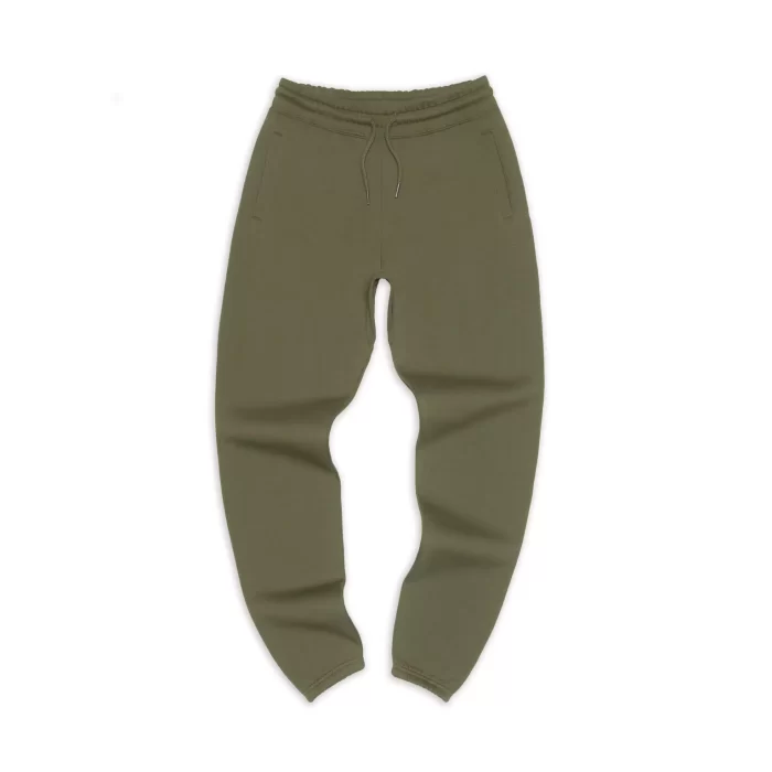 Clay Organic Heavyweight Brushed Pant - Olive - Image 8