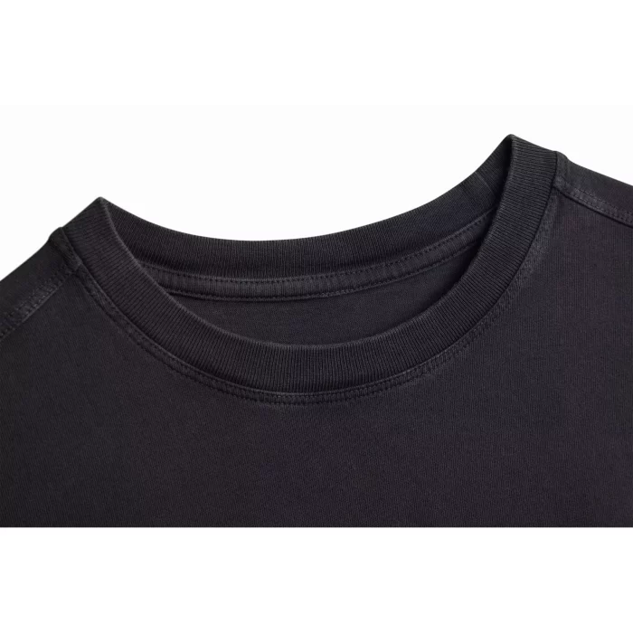 Black Heavyweight Organic Tee - Image 5