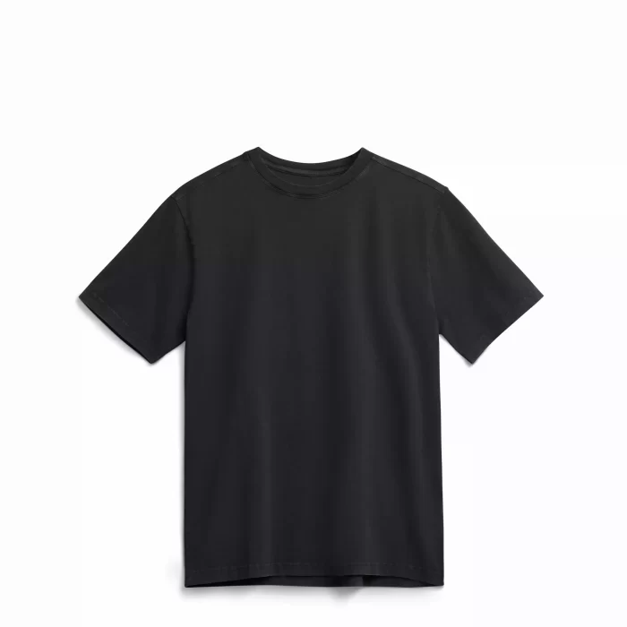 Black Heavyweight Organic Tee - Image 2
