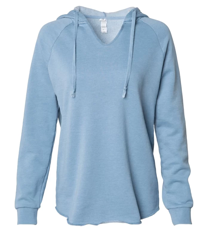 PRM2500 - Women's California Wave Wash Hooded Pullover - Image 5