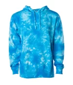 PRM4500TD - Unisex Midweight Tie Dye Hooded Pullover - Image 3
