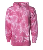 PRM4500TD - Unisex Midweight Tie Dye Hooded Pullover - Image 5