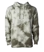 PRM4500TD - Unisex Midweight Tie Dye Hooded Pullover - Image 6