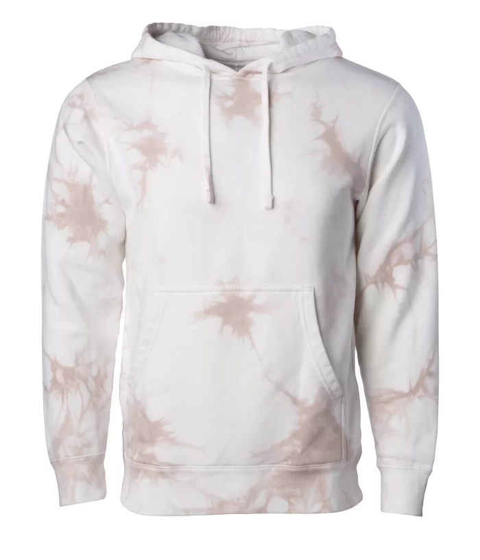 PRM4500TD - Unisex Midweight Tie Dye Hooded Pullover - Image 7