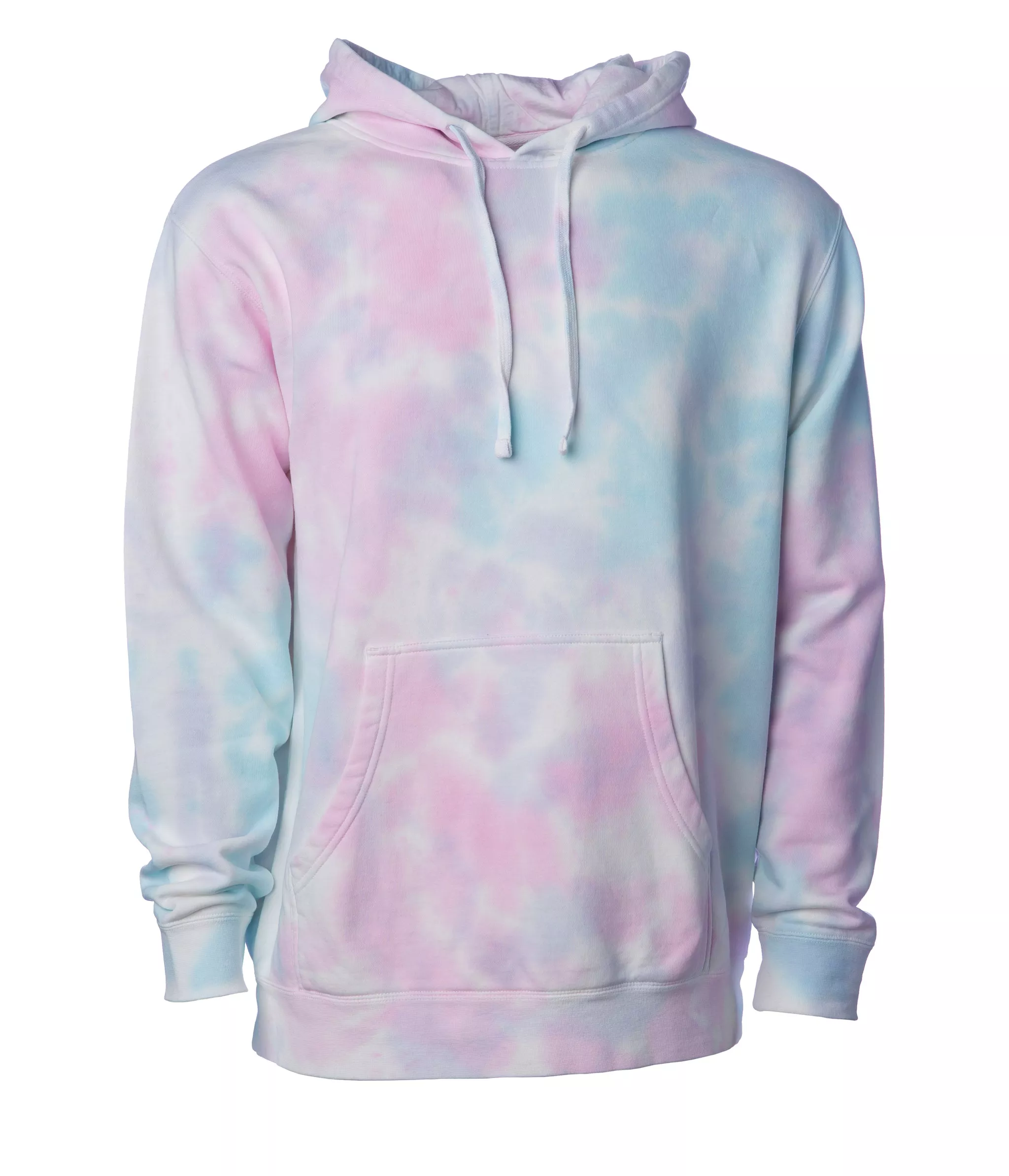 PRM4500TD - Unisex Tie Dye Hooded Pullover Sweatshirt Independent Trading Co (7) PRM4500TD - Unisex Midweight Tie Dye Hooded Pullover - Image 1