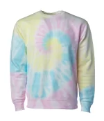 PRM3500TD - Unisex Midweight Tie Dye Crew - Image 8