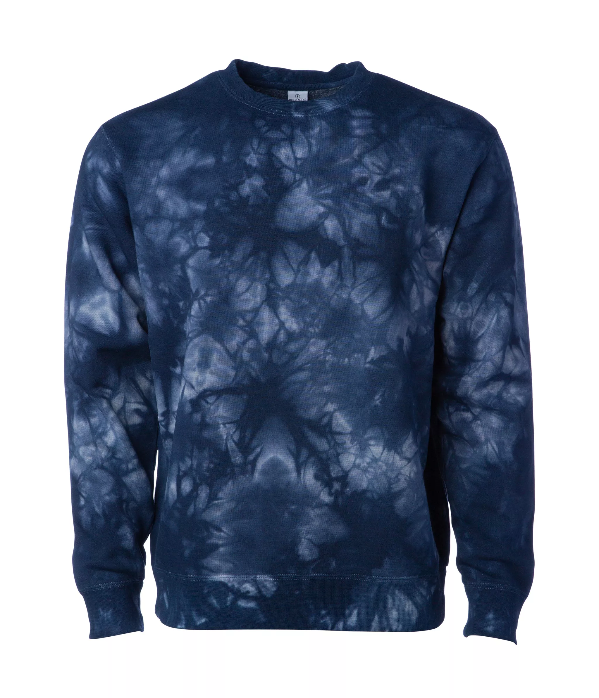 Unisex Tie Dye Crew Neck Sweatshirt Individual Unique Character (3) PRM3500TD - Unisex Midweight Tie Dye Crew - Image 1