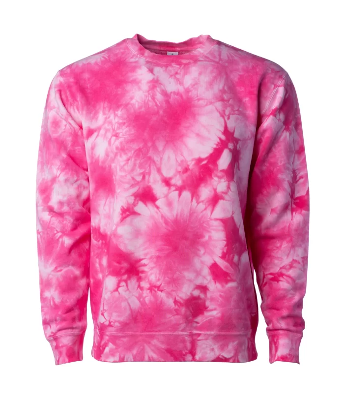 PRM3500TD - Unisex Midweight Tie Dye Crew - Image 6