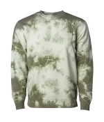 PRM3500TD - Unisex Midweight Tie Dye Crew - Image 5
