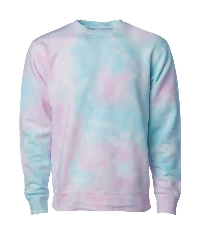 PRM3500TD - Unisex Midweight Tie Dye Crew - Image 3