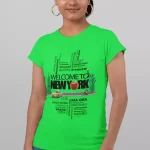 Women's NY T-Shirt Fit - W2NY Branded - Green