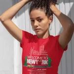 Women's NY T-Shirt Fit - W2NY Branded - Red