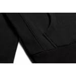 Black Ultra Heavyweight Organic French Terry Hood - Image 6