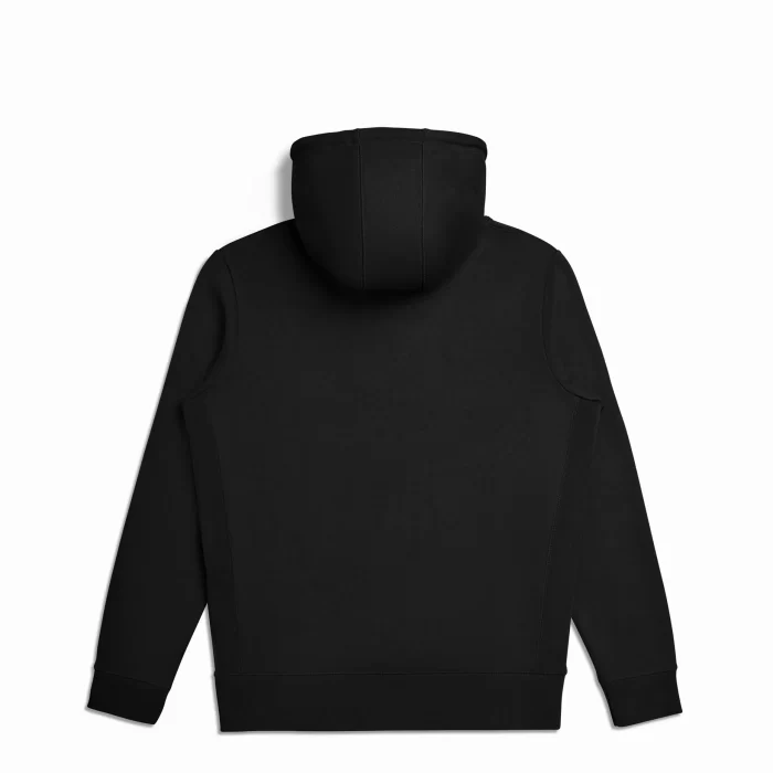 Black Ultra Heavyweight Organic French Terry Hood - Image 4