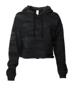 AFX64CRP - Women's Crop Hooded Pullover - Image 3