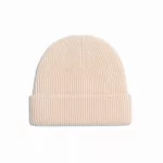 Cashmere Wool Beanie - Beige - Image 7