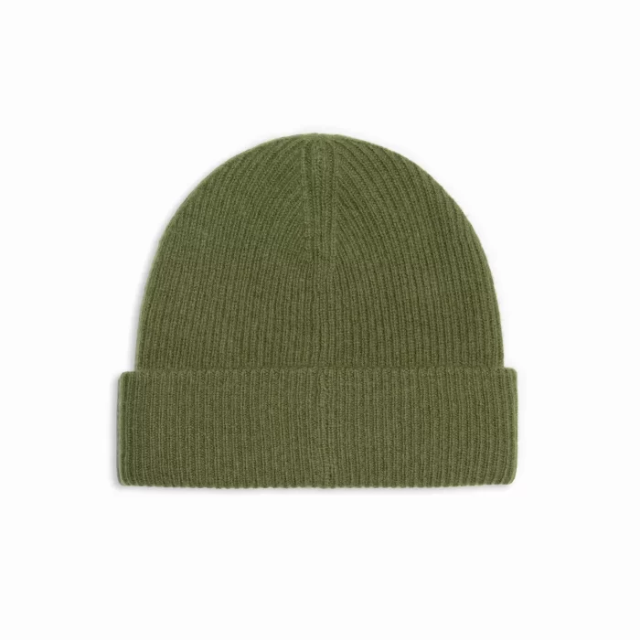 Cashmere Wool Beanie - Beige - Image 5